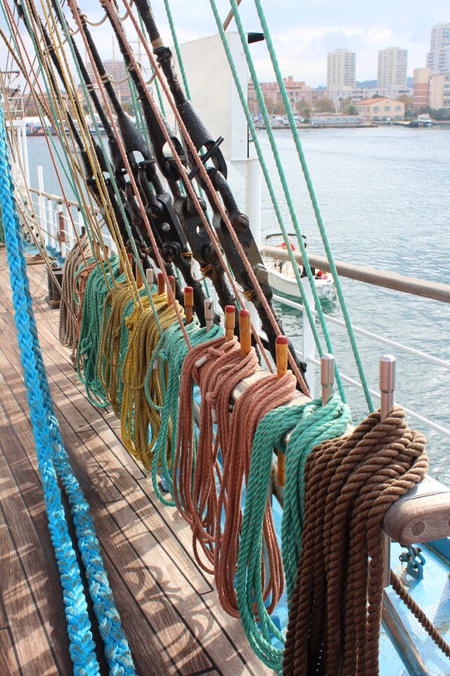 Sea navigation rope