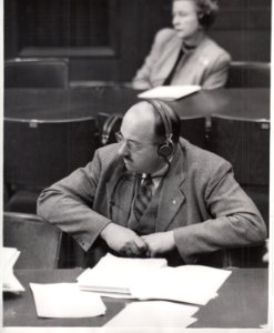 Dr. Leo Alexander, medical expert for the prosecution in the Doctors' Trial