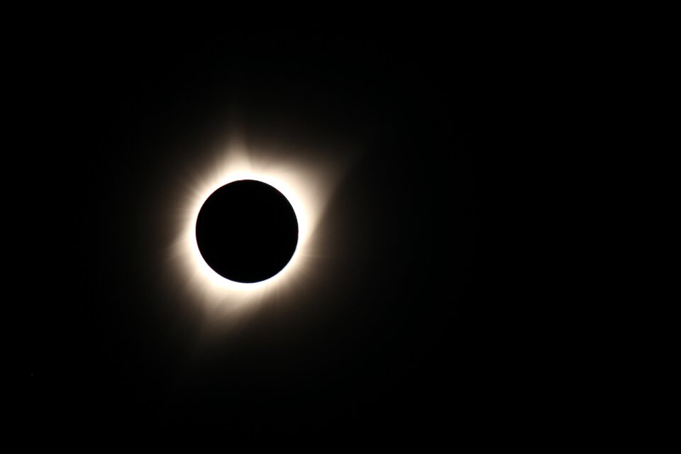 Sun corona black sun