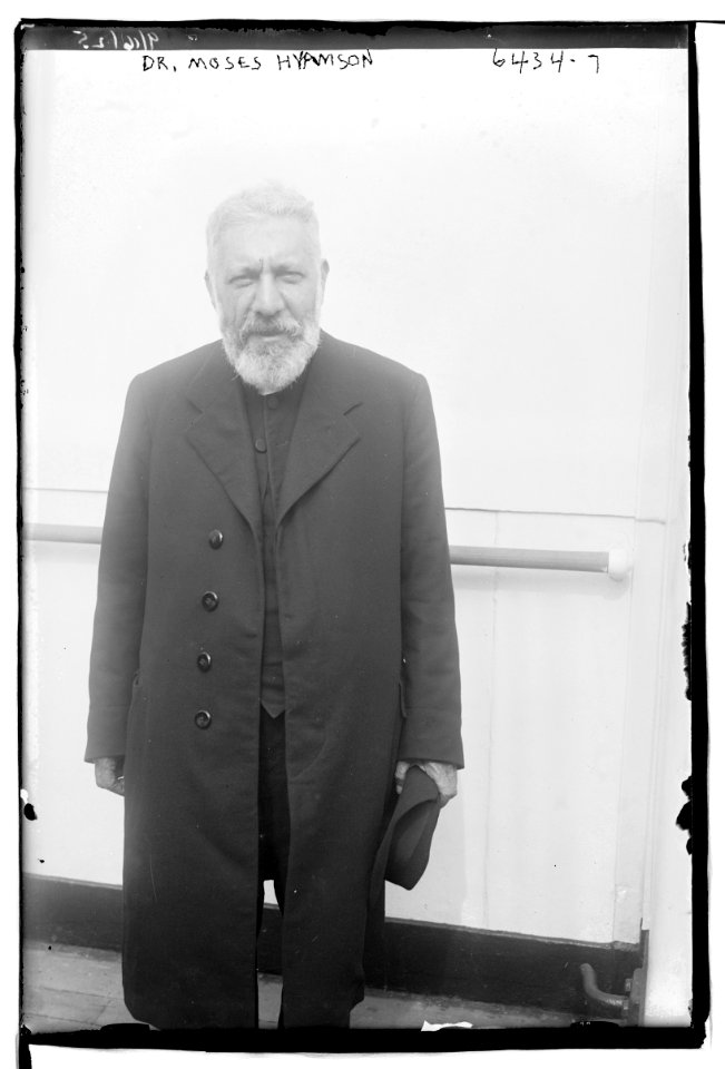 Dr. Moses Hyamson LCCN2014718778