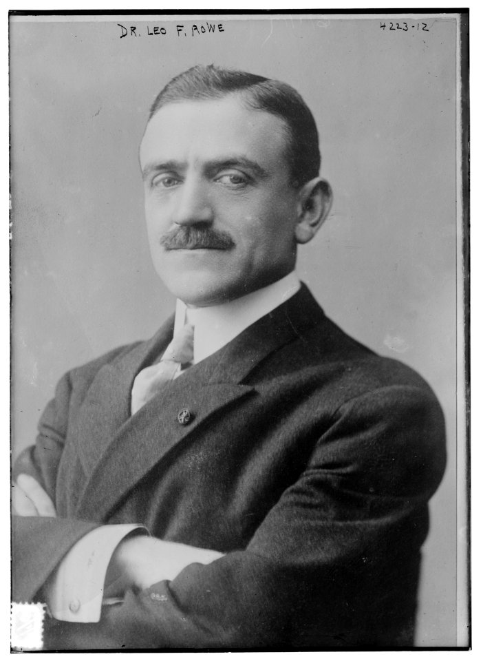 Dr. Leo F.(i.e. S.) Rowe LCCN2014704679