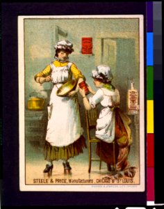 Dr. Price's cream baking powder Steele & Price, manufacturers, Chicago & St. Louis - - Hughes & Johnson, lith., Chicago. LCCN93504453