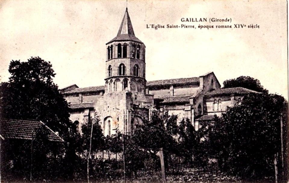 Gaillan - église Saint-Pierre