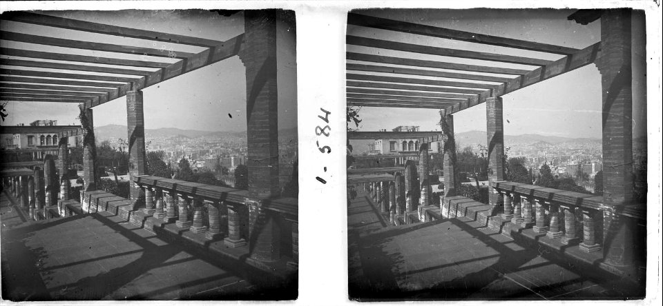Galeria del parc de Montjuïc de Barcelona
