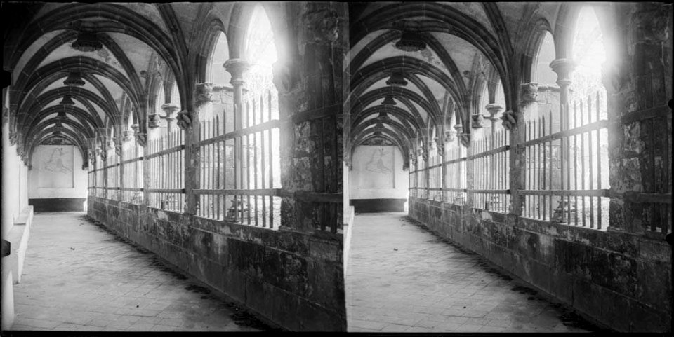 Galeria del claustre del monestir de Sant Jeroni de la Murtra