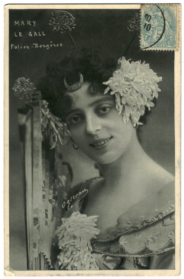 GAL, Mary le Sin datos. Folies Bergères. Photo Ogerau