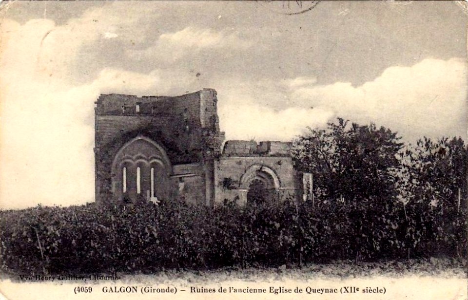 Galgon - église de Queynac 1