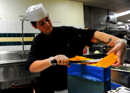 Galley activity 120919-N-FR671-004