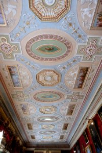 Gallery ceiling by Robert Adam - Harewood House - West Yorkshire, England - DSC01960 photo