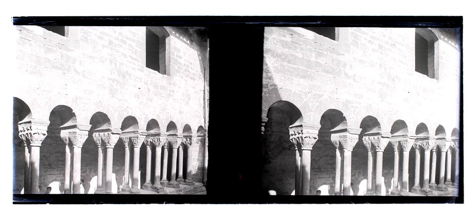 Galeria del claustre del monestir de l’Estany