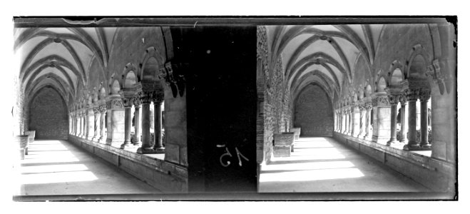 Galeria del claustre de la catedral de Santa Eulàlia (Vdr-25 34)