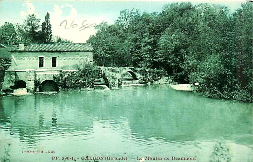 Galgon - moulin de Beaumont 3