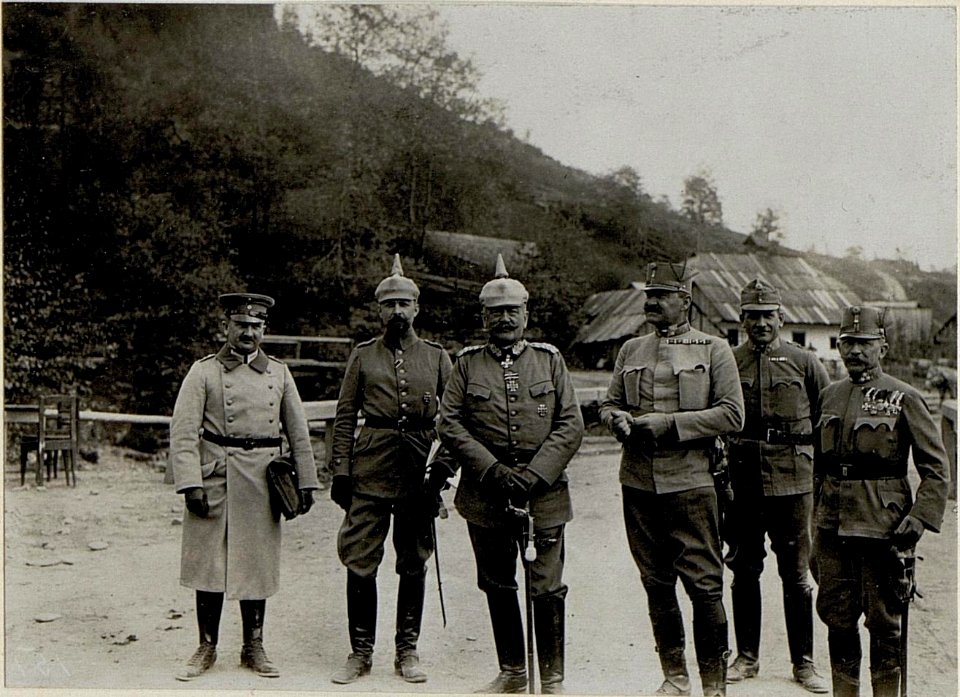 General Rudolf Krauss und General Suren in Swydiwec, 12.9.1916 (BildID 15550328)