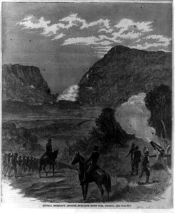 General Sherman's advance - Buzzard's Roost Pass, Georgia LCCN2002711254