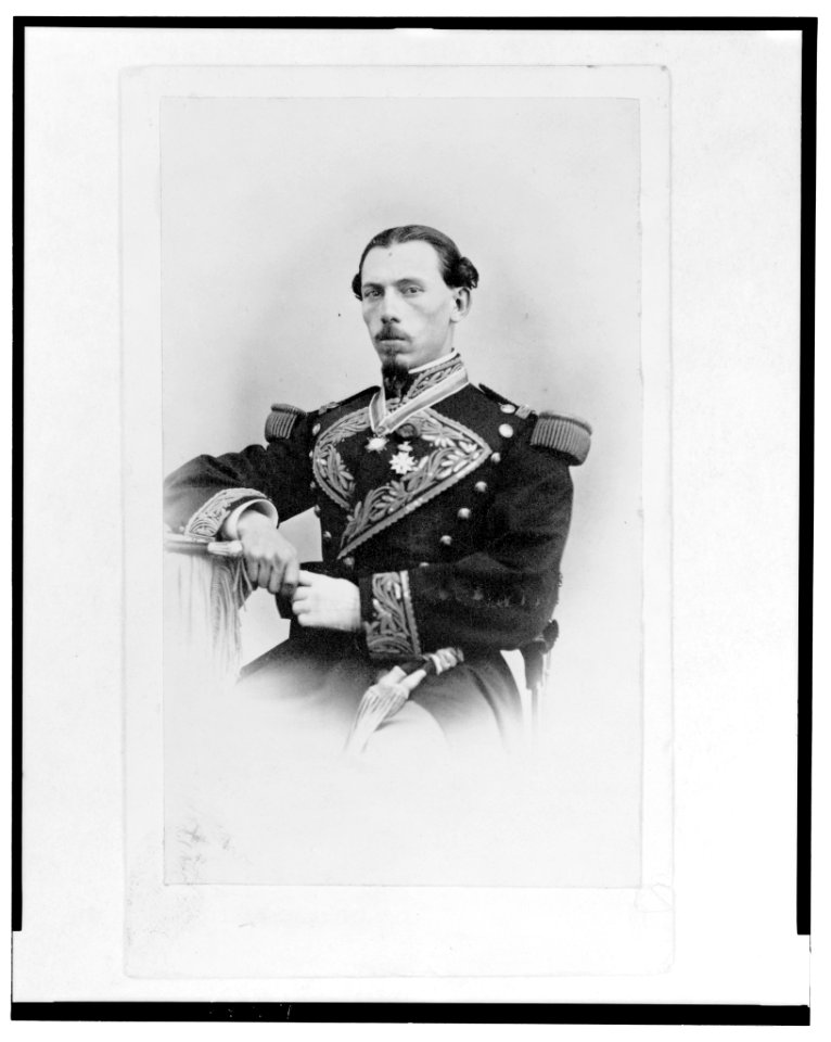 General Toboado half-length portrait, seated, facing front LCCN2005678202