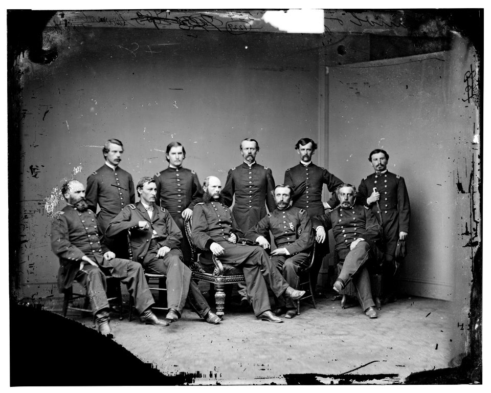General Samuel S. Carroll and staff LOC cwpbh.03206