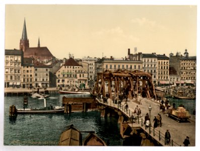 General view and Great Bridge, Stettin, Germany-LCCN2002696191