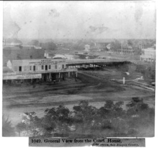 General view from the Court House, Stockton, San Joaquin County LCCN2002717197