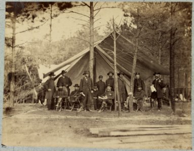 General U. S. Grant and staff, City Point, Va., summer of 1864 LCCN2013647588