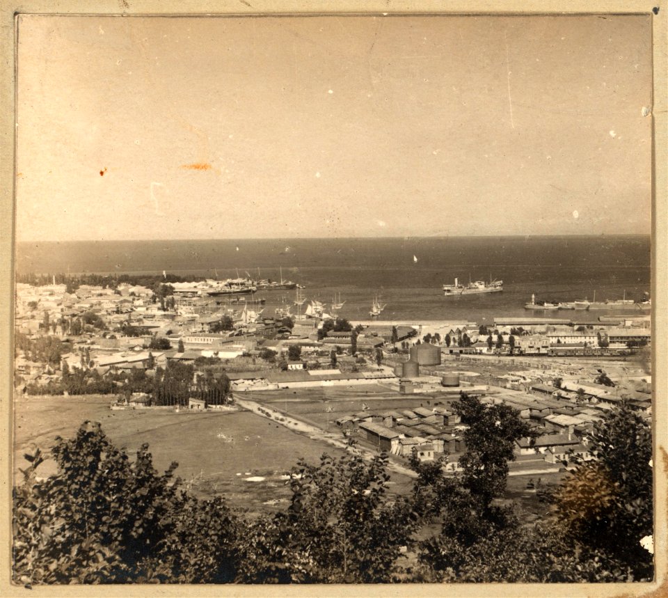 General view of bay from Fort II, Batum