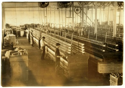 General View of Spooling Room. LOC nclc.03099