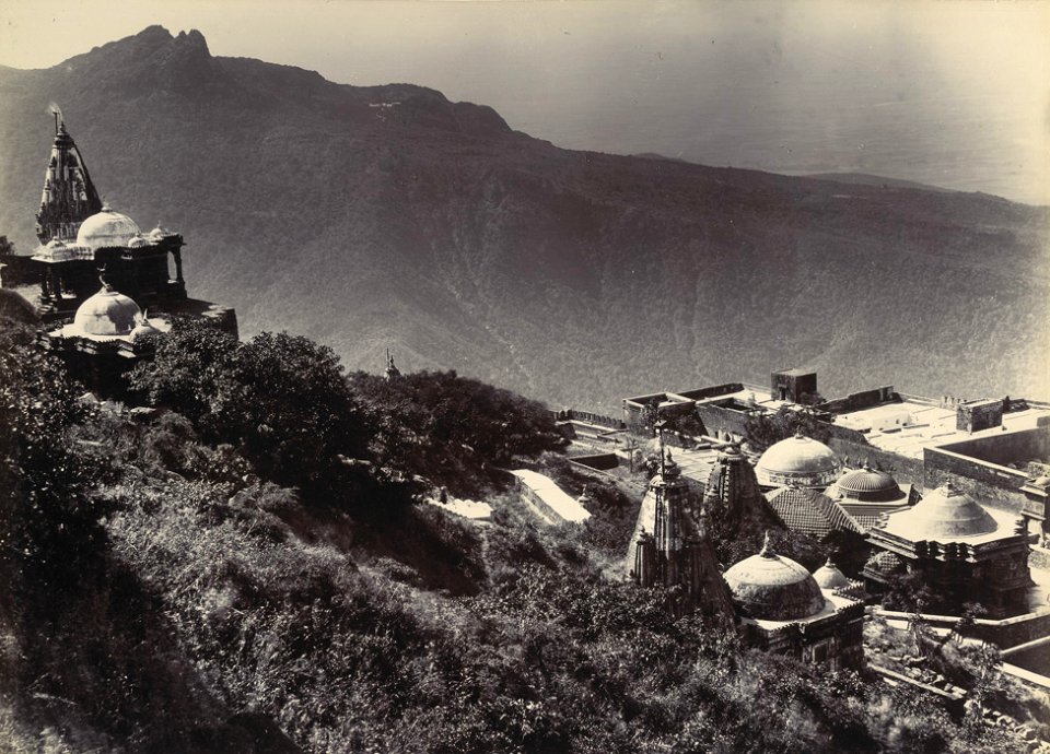 General view of Girnar Temples, Junagadh