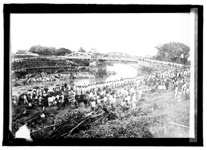General view of inauguration, 1909. Salvador LCCN2016844724