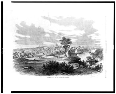 General view of the city of Nashville, Tennessee LCCN94513992
