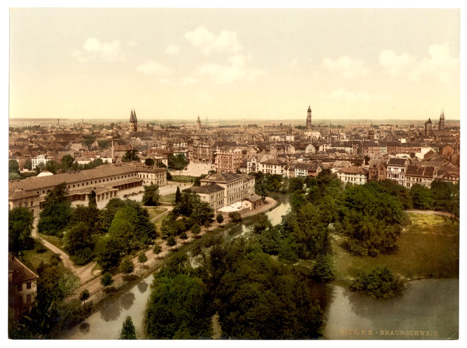 General view, Brunswick (i.e., Braunschweig), Germany-LCCN2002713780
