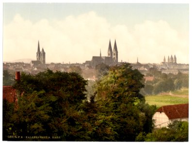 General view, Halberstadt, Hartz, Germany-LCCN2002713802