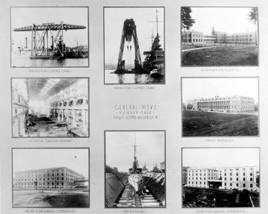 General views Puget Sound Navy Yard c1910
