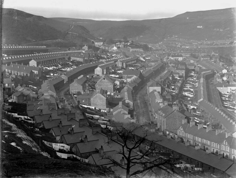 General view, Ferndale, Rhondda (4641243)