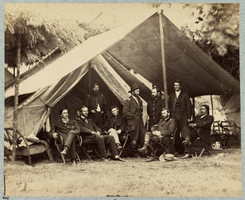 General U. S. Grant and staff, City Point, Va., summer of 1864 LCCN2013647589