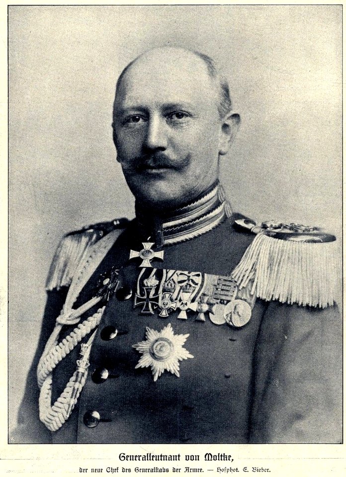 Generalleutnant von Moltke, der neue Chef des Generalstabs, 1906