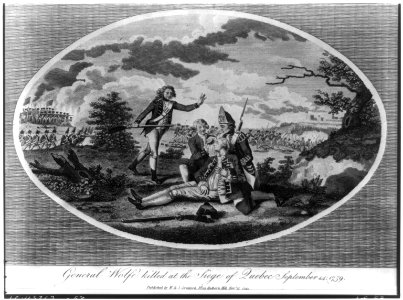 General Wolfe killed at the siege of Quebec, September 14,1759 LCCN2006691553