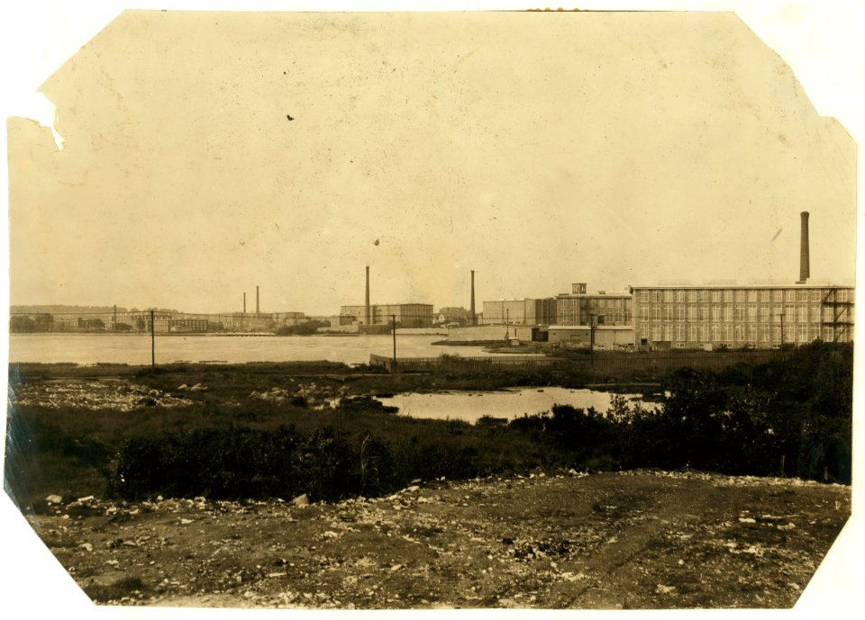 General View of Mills. Davis - Arkwright - Wampanog - Pilgrim. LOC nclc.03077