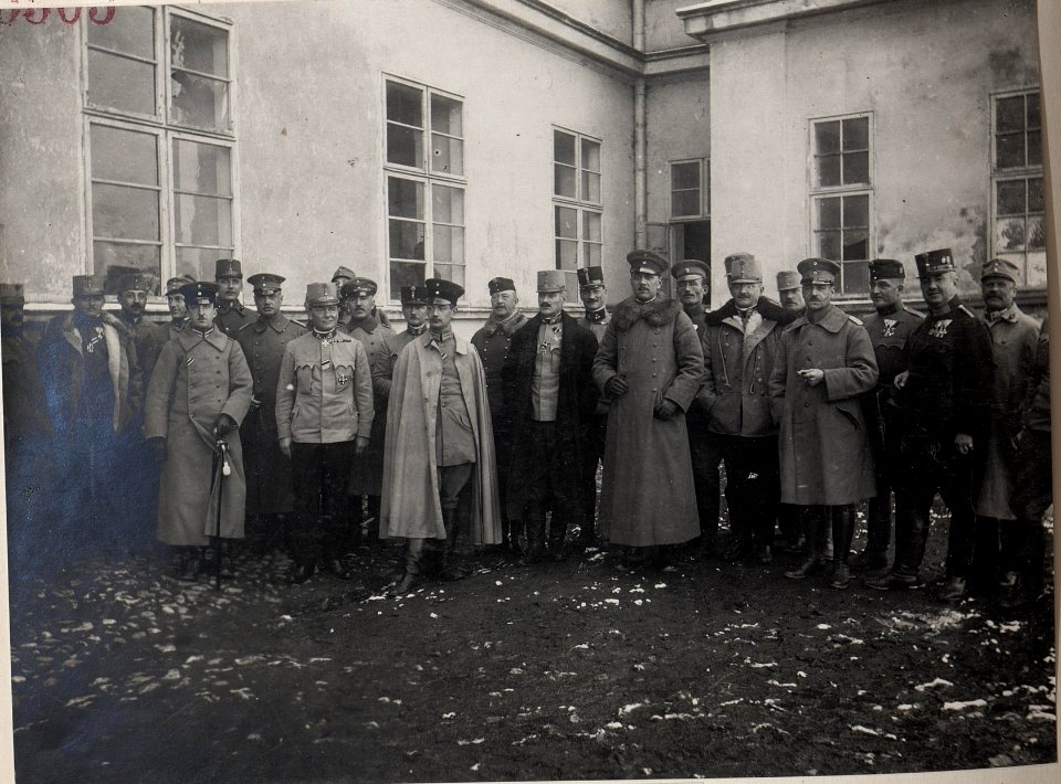 Generalstabsgruppen, 3. Armeekommando, Besuch türkischer Prinzen (BildID 15652457)