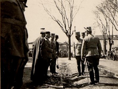 Generalkonsul KRAL und Konsul HALA. Aufgenommen in Skutari am 14. März 1916. (BildID 15532703)
