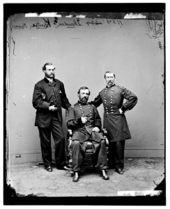 Generals Sheridan, Katz, and friend LOC cwpbh.03205