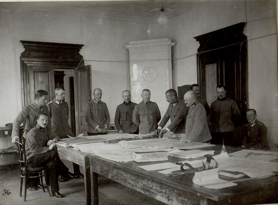 Generalstabsgruppe des 3. Armeekommandos (BildID 15653662)