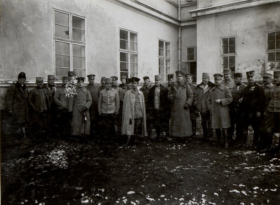 Generalstabsgruppen, 3. Armeekommando, Besuch türkischer Prinzen (BildID 15652467)