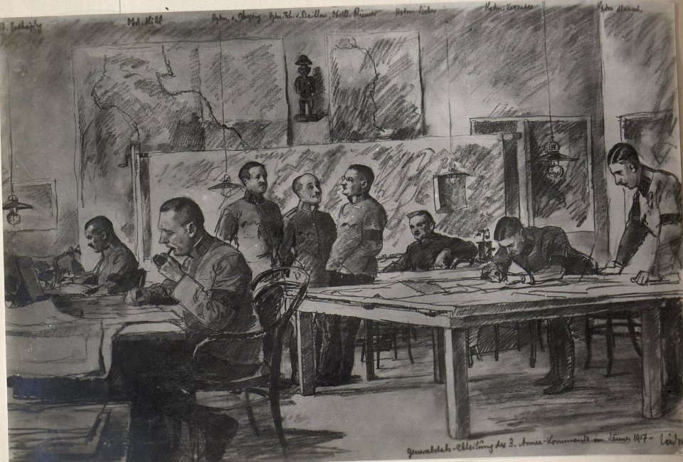 Generalstabsabteilung des 3. Armeekommandos (BildID 15652327)