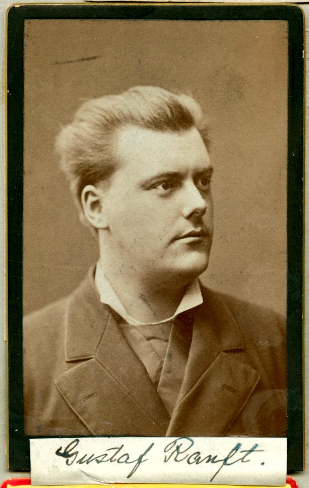 Gustaf Ranft, porträtt - SMV - H7 020