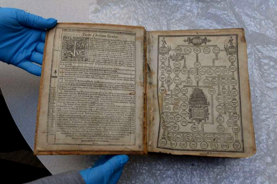 Geneva Bible recovered by FBI