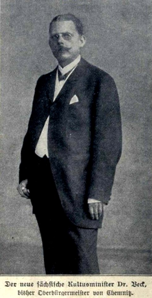 Gustav Heinrich Beck 1907