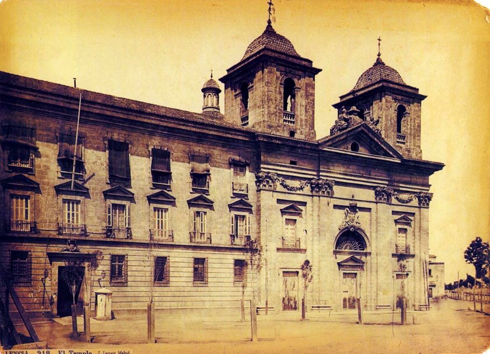 El Temple, 1870. J. Laurent