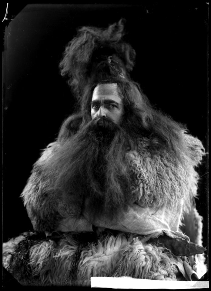 Gustaf Sjöberg in Rhenguldet at Kungliga Operan 1903 - SMV - GS047