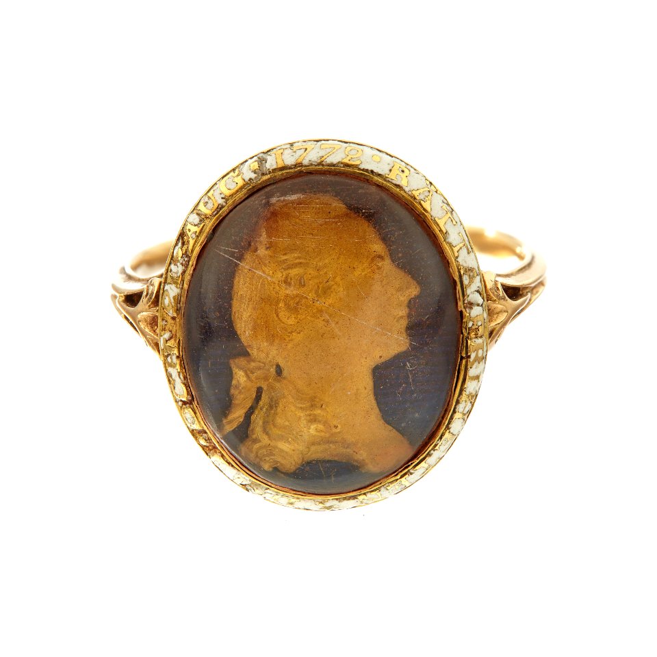 Gustav IIIs revolutionsring från 1772 - Livrustkammaren - 97895