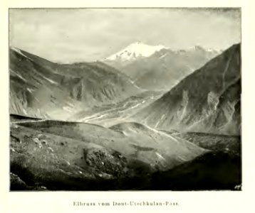 Elbruss vom Dout-Utschkulan Pass
