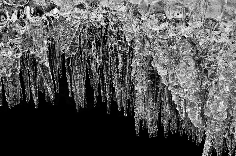 Ice winter icicle photo